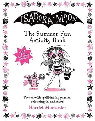 Isadora Moon Winter Magic and Winter Sparkle Activity Books covers shown together, paperback