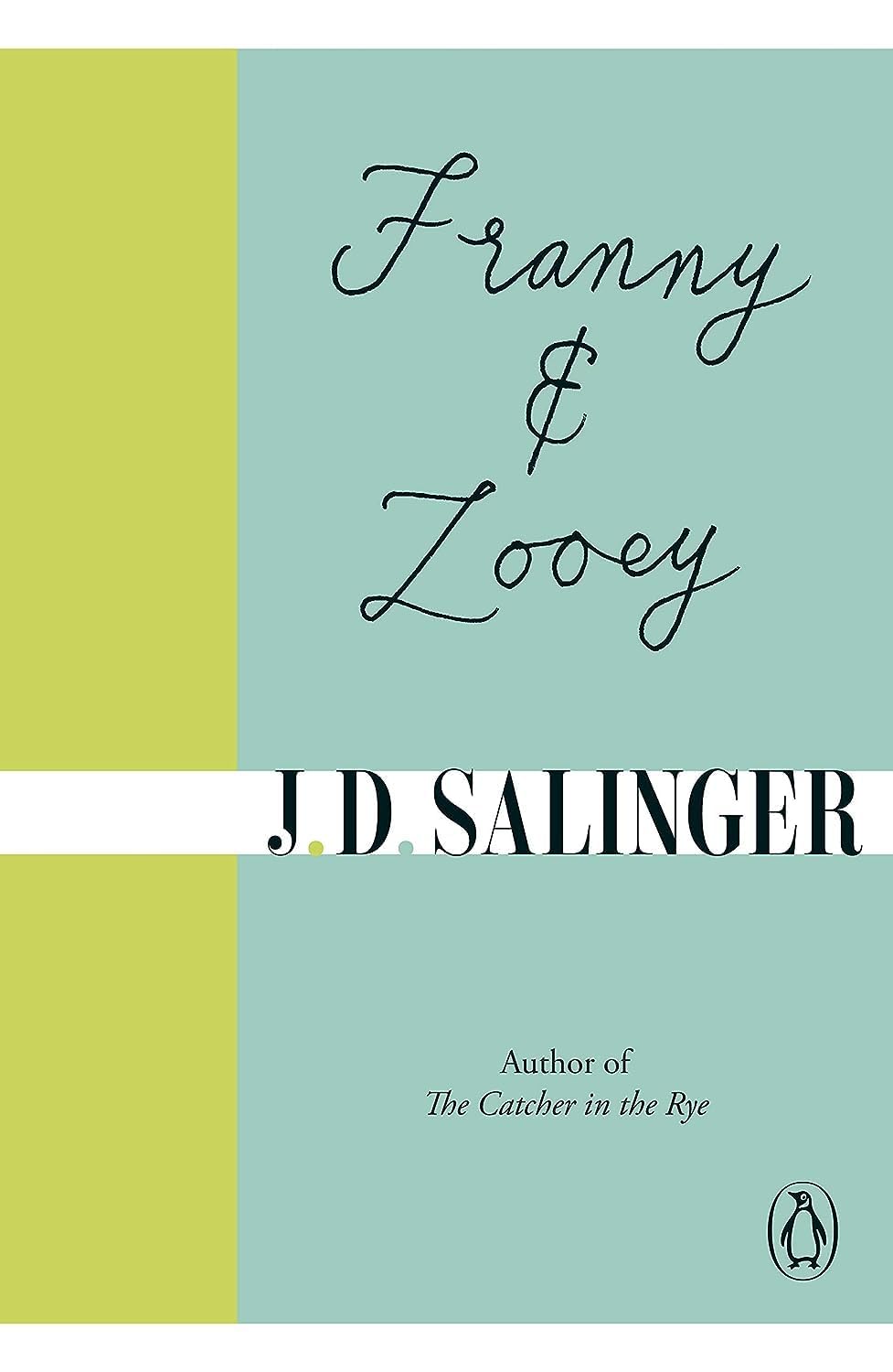 Full four-book paperback set by J. D. Salinger fanned out showing all four spines and covers together