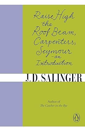 Close-up of The Catcher in the Rye and Franny and Zooey paperback covers from the J. D. Salinger collection set