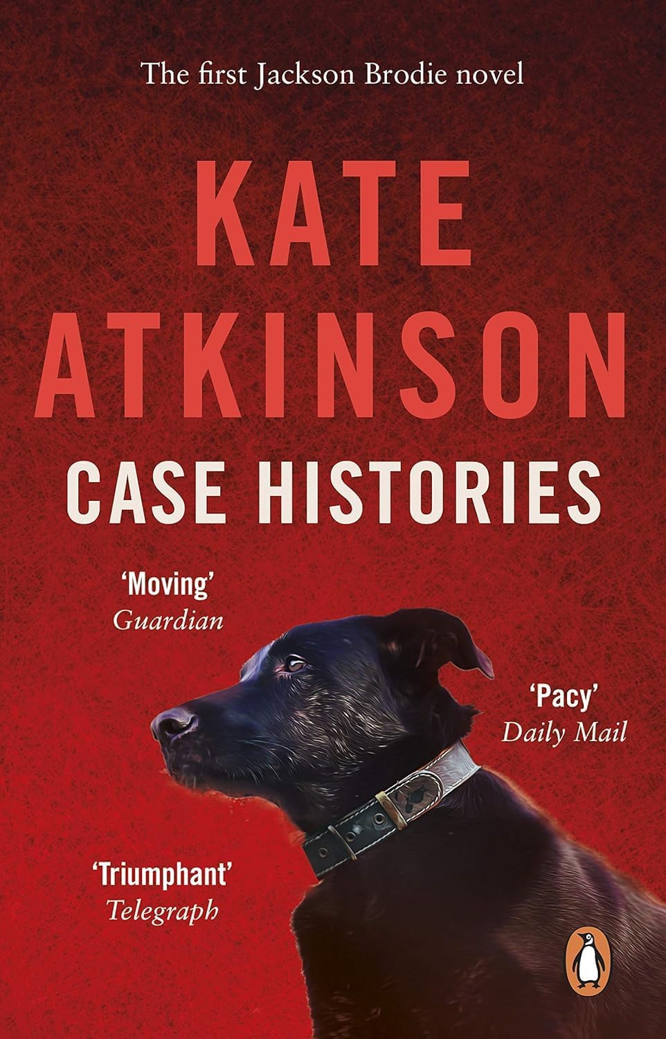 Jackson Brodie series paperback set by Kate Atkinson - back cover with book descriptions