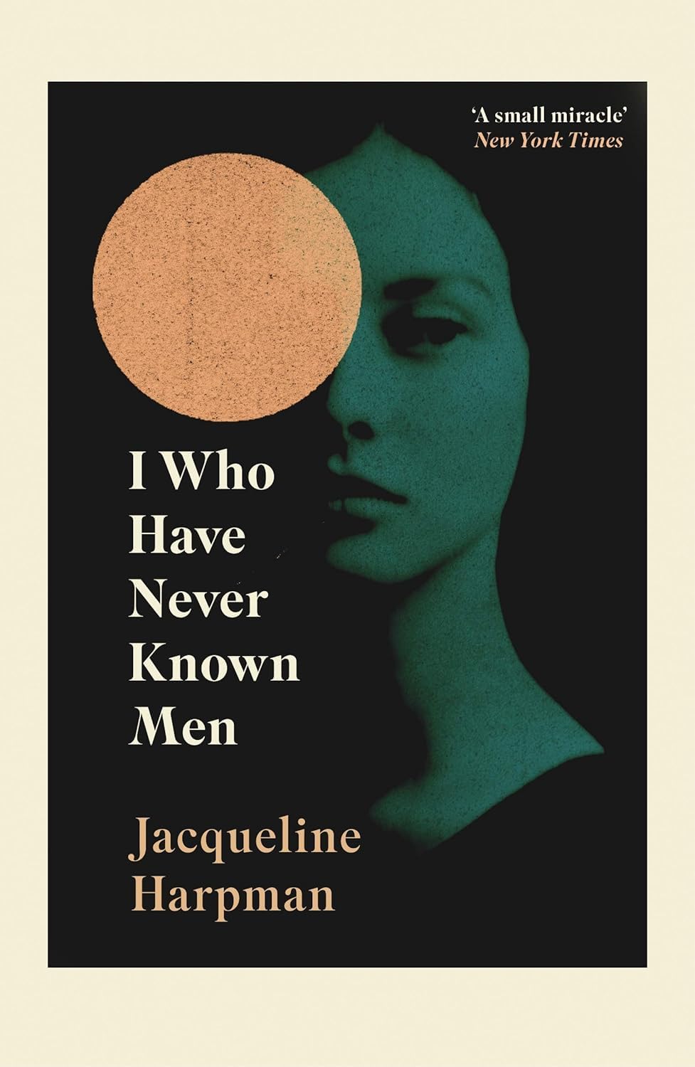 Close-up of the I Who Have Never Known Men and Orlanda paperback covers side by side in this Jacqueline Harpman set