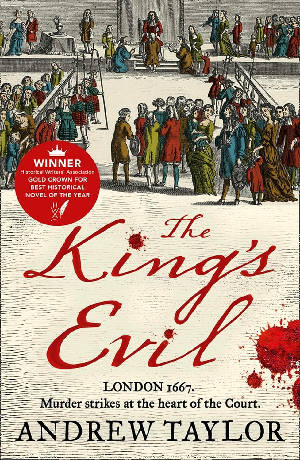 The Royal Secret paperback cover, the fifth book in Andrew Taylor's Marwood & Lovett series