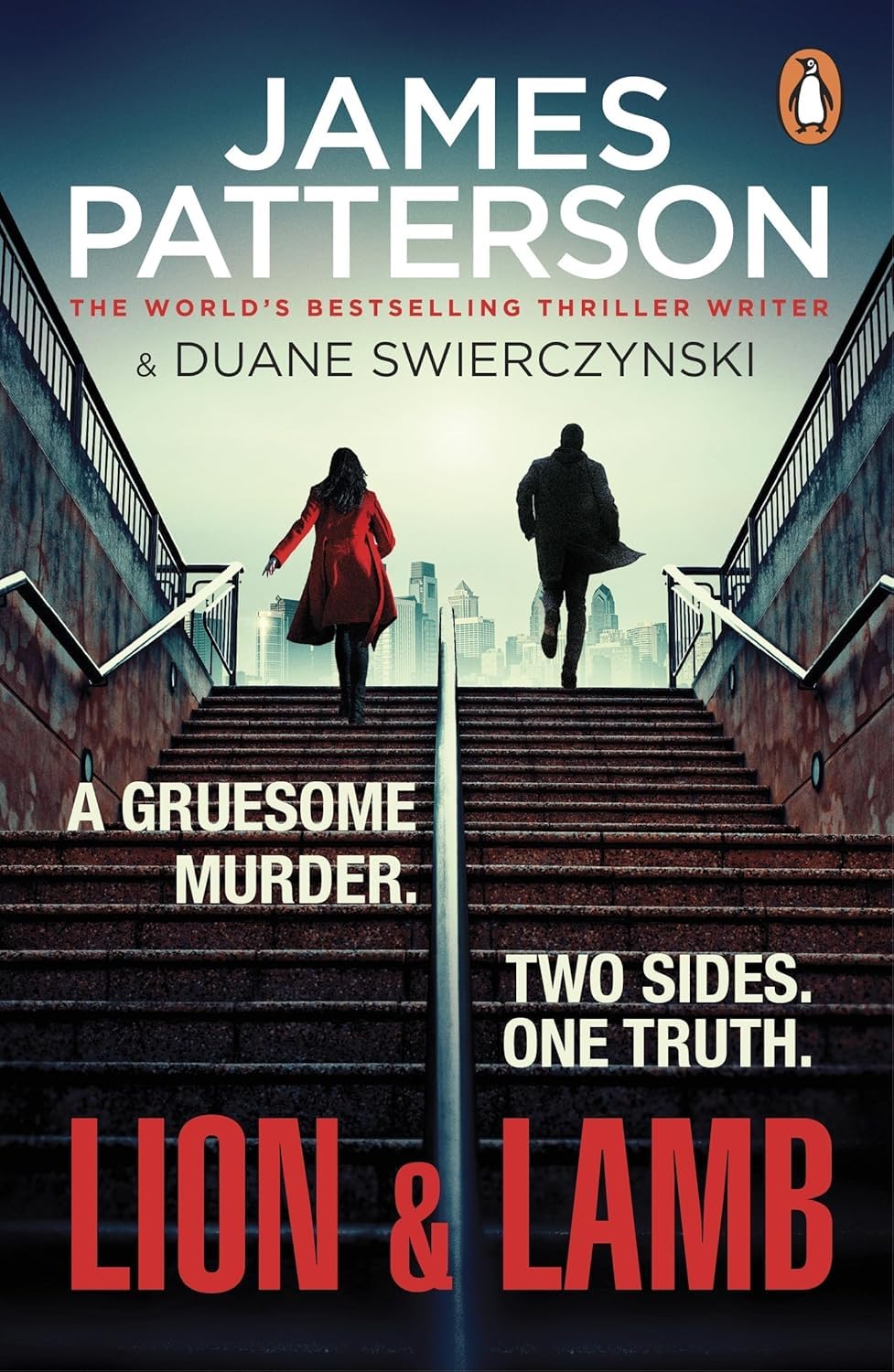 Lion & Lamb by James Patterson and Duane Swierczynski - paperback front cover close-up