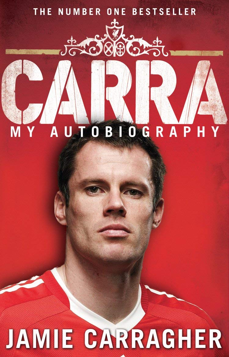 Both paperback books in the Jamie Carragher 2 Books Collection Set fanned out to show spines and covers together