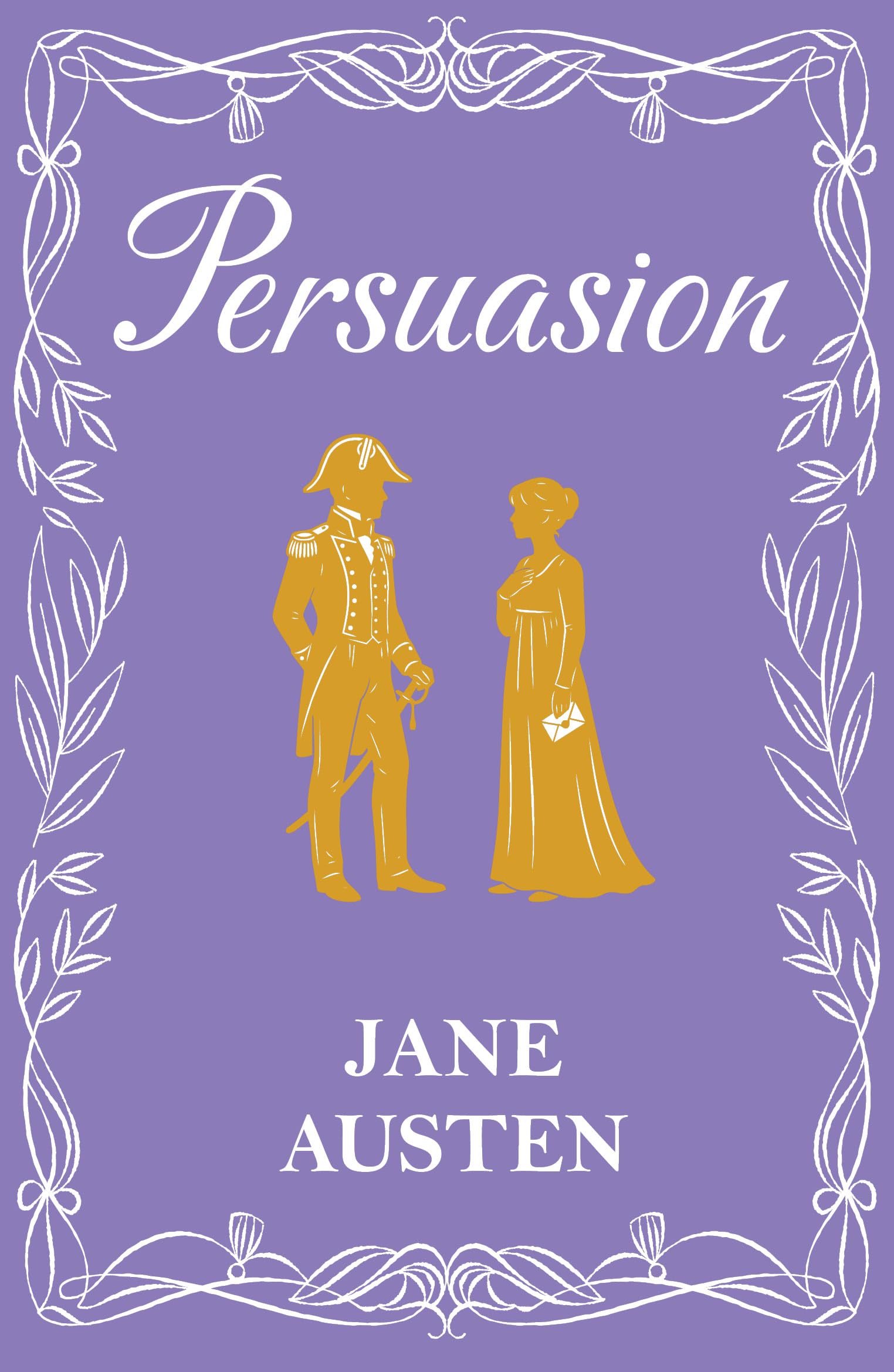 Jane Austen 10 Books Collection Set paperback - side view of the paperback set showing spine widths