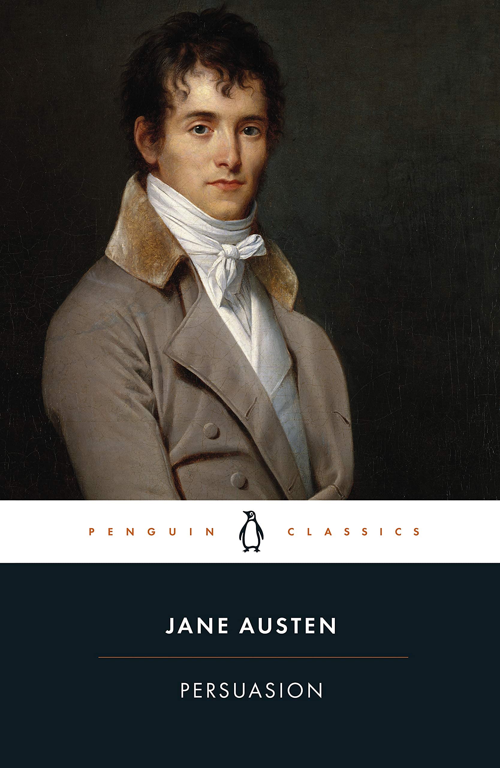 Close-up of Northanger Abbey and Sanditon and Other Stories paperback covers from the collection