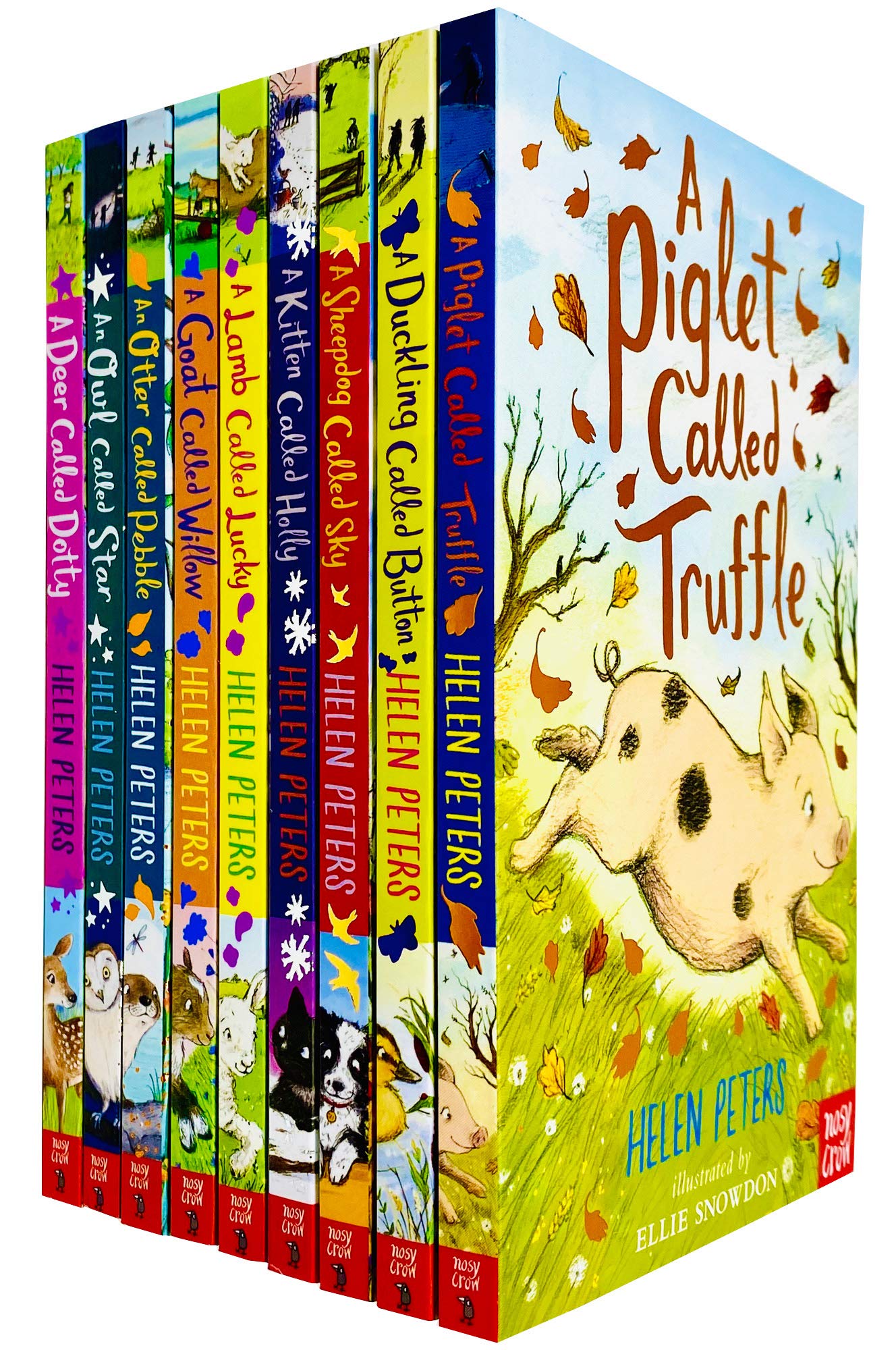 The Jasmine Green Series 9 Books Collection Set by Helen Peters - front cover of the paperback box set showing all nine titles