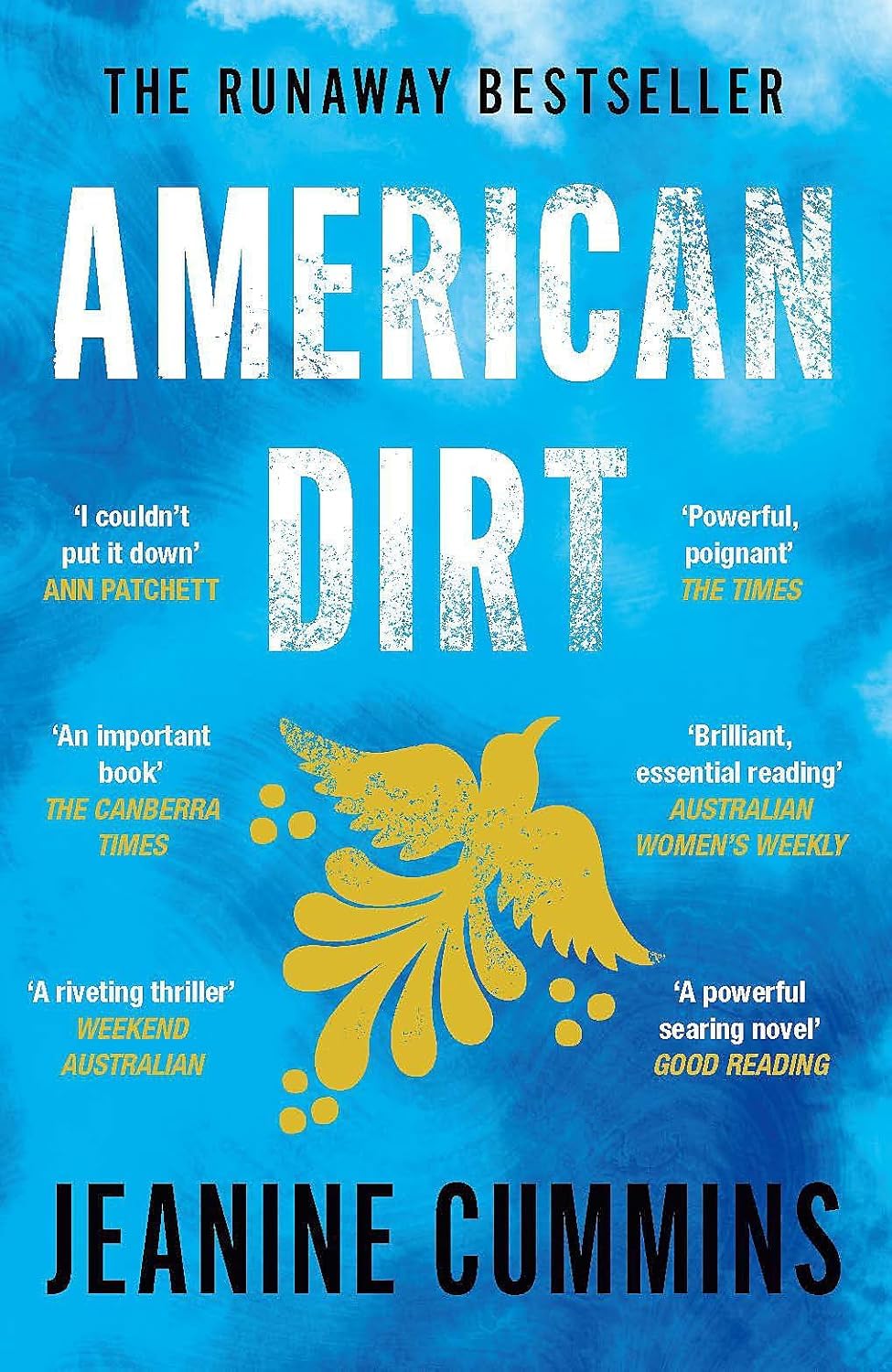 American Dirt by Jeanine Cummins paperback front cover