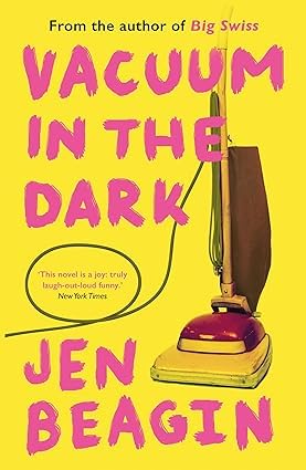 Close-up of the Jen Beagin 3 Books Collection Set spines showing paperback titles and author name