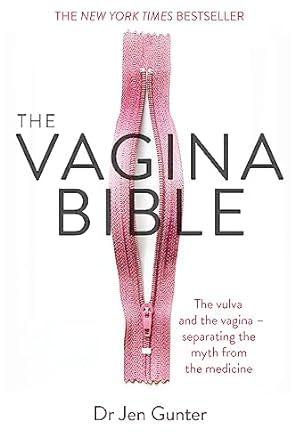 The Vagina Bible by Dr. Jen Gunter paperback front cover, part of the 3 books women's health collection set