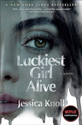 Close-up of Bright Young Women paperback cover by Jessica Knoll, part of the 3 book collection set