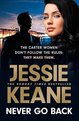 All three paperback titles in the Jessie Keane collection fanned out together: Diamond, Never Go Back, Dead Heat