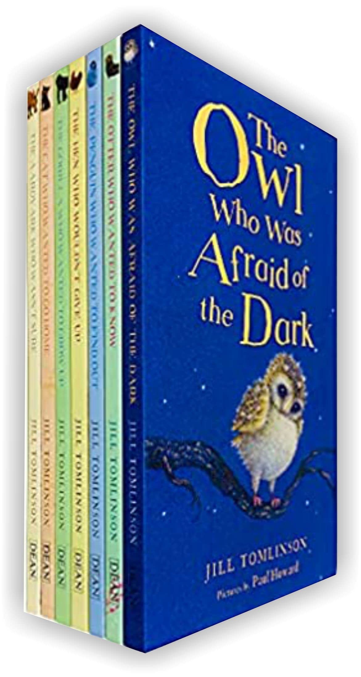 Jill Tomlinson's Favourite Animal Tales 7 Books Collection Set paperback front cover, ages 5-7
