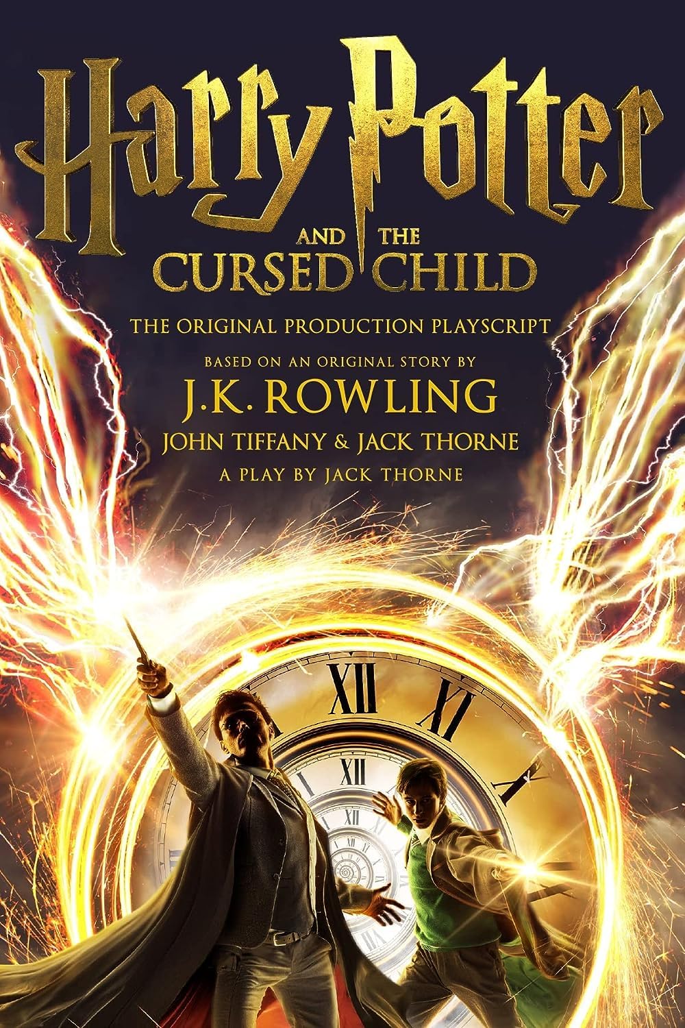 Close-up cover detail of Fantastic Beasts and Where to Find Them paperback screenplay by J.K. Rowling from the Wizarding World set