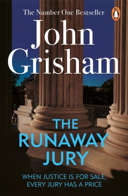 Close-up of The Street Lawyer and The Testament paperback covers by John Grisham from the Legal Classics 6 books set