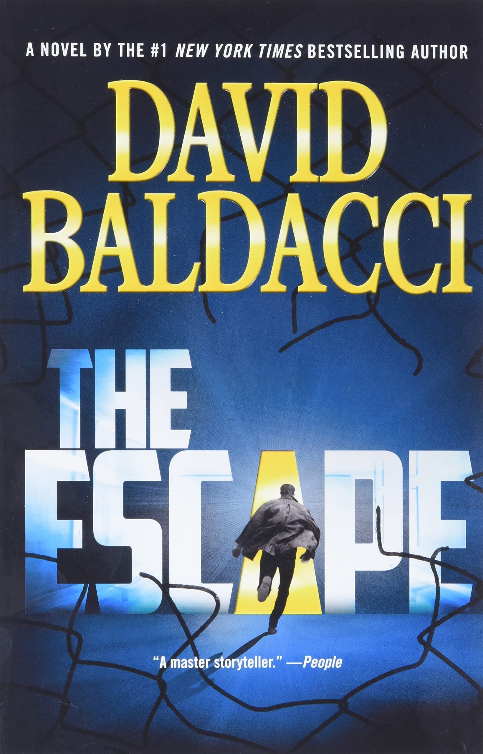 All four John Puller series paperbacks by David Baldacci fanned out together as a complete collection set