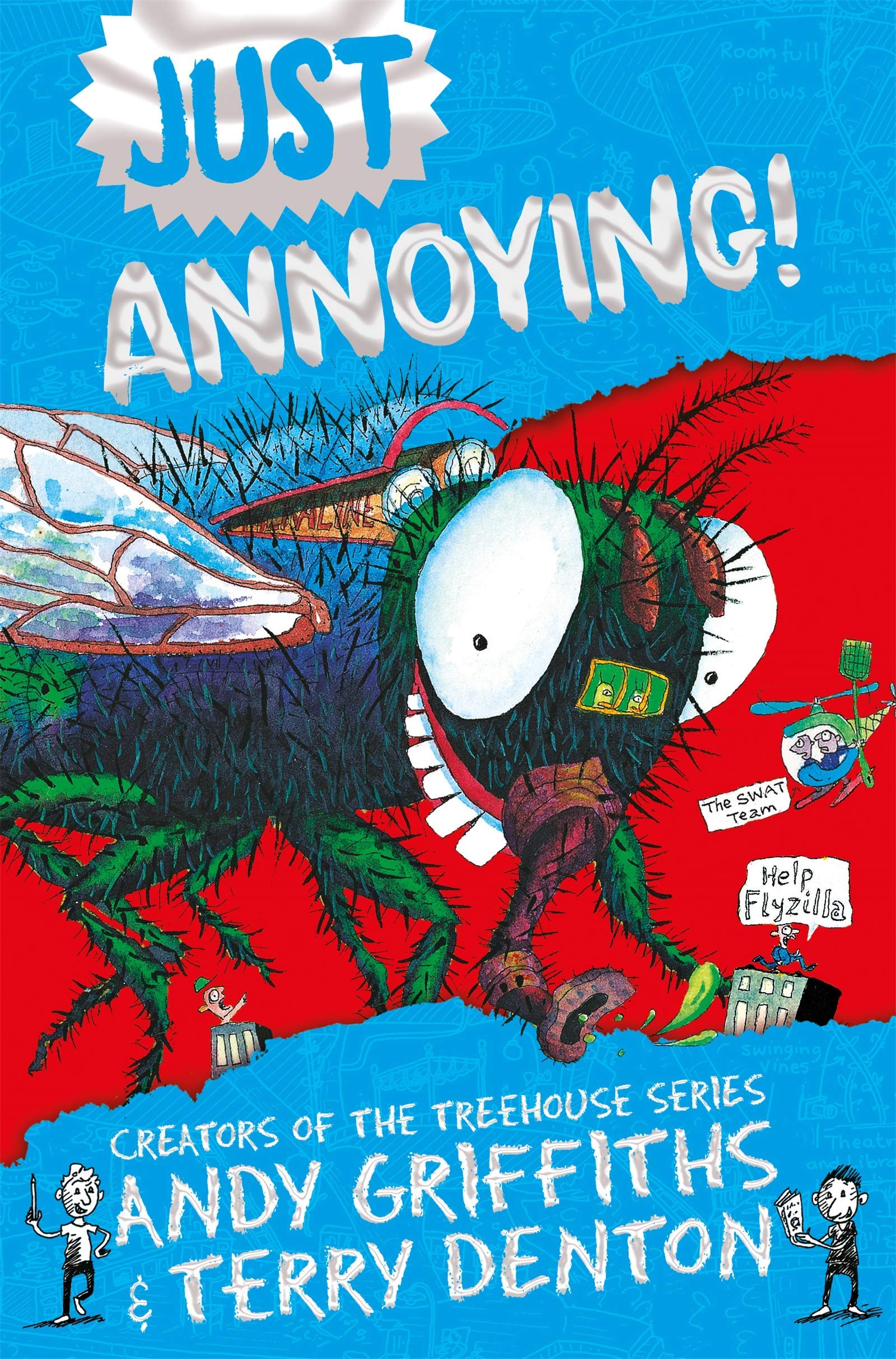 Just Series by Andy Griffiths paperback set with Just Kidding, Just Stupid, and Just Annoying spines shown