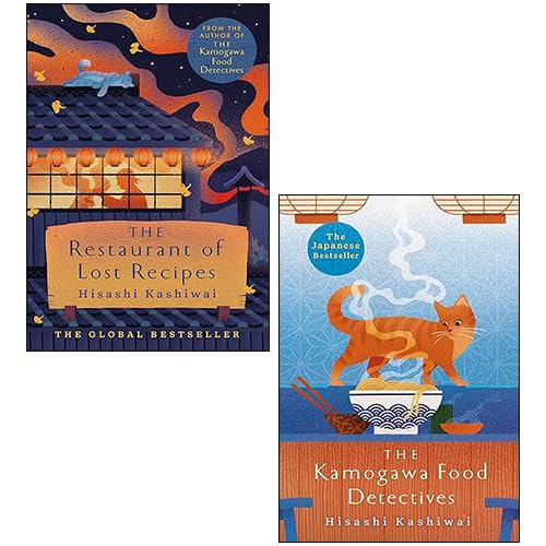 The Kamogawa Food Detectives 2 Books Collection Set by Hisashi Kashiwai, paperback front covers