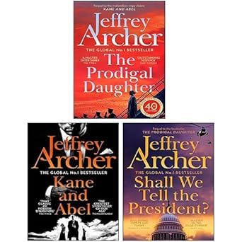 Kane and Abel Series 3 Books Collection Set by Jeffrey Archer - front cover of the paperback boxed set