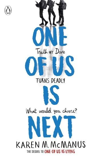 One of Us Is Back and The Cousins paperback book covers from the Karen M McManus 5-book set