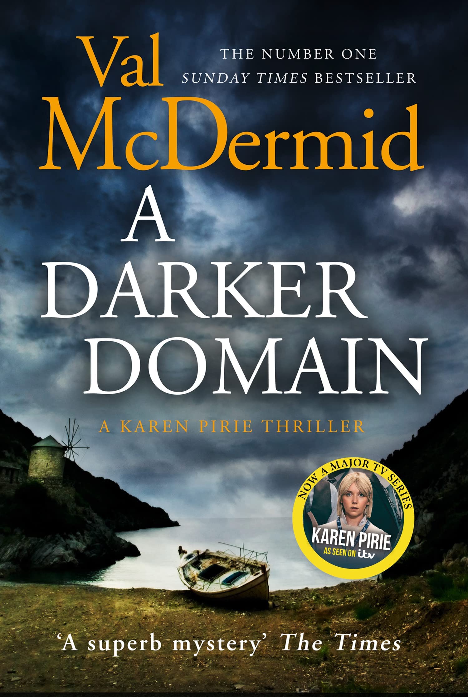 Karen Pirie series paperback set - front cover of The Skeleton Road by Val McDermid