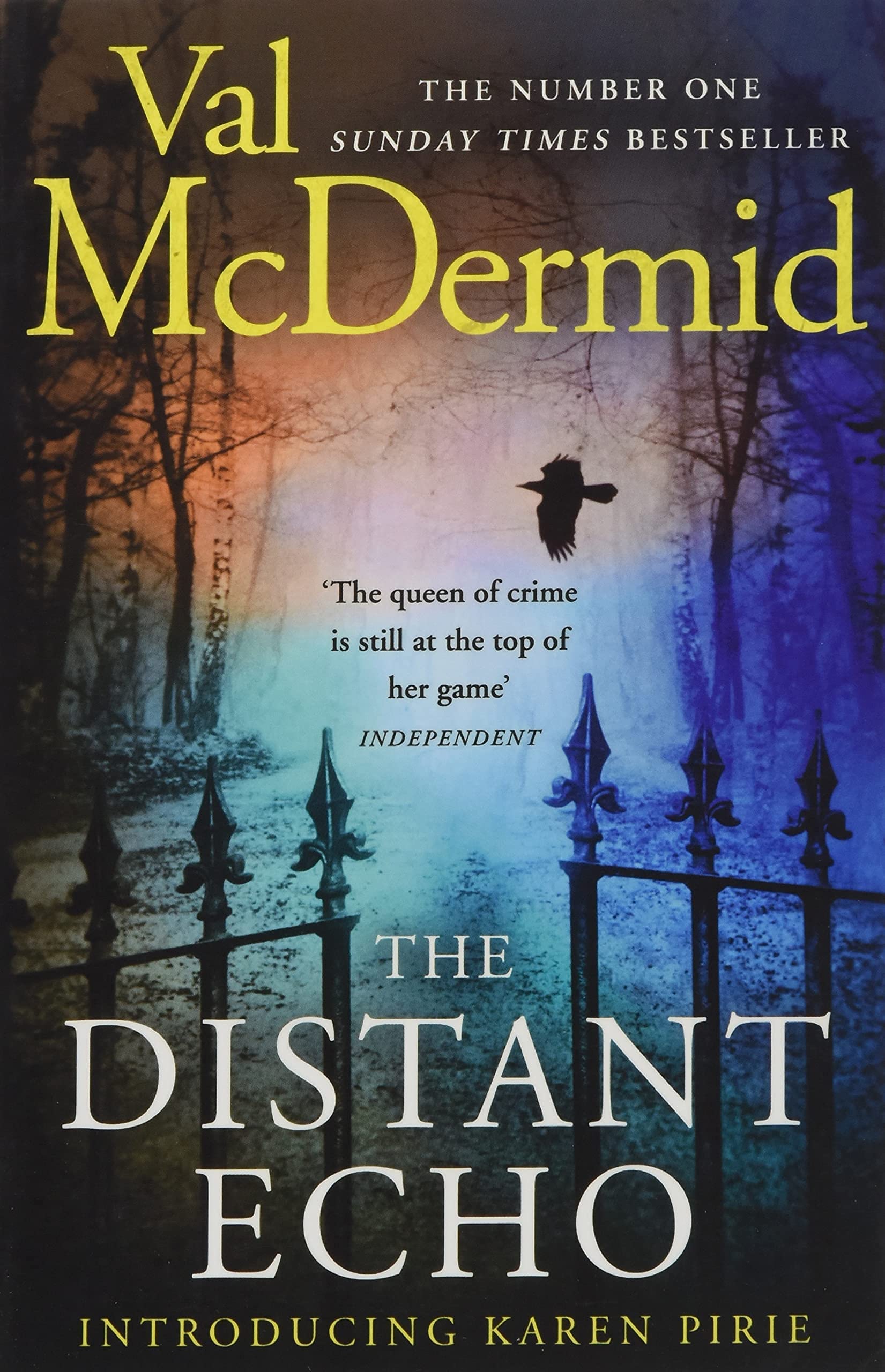 Karen Pirie series paperback set - front cover of Out of Bounds by Val McDermid