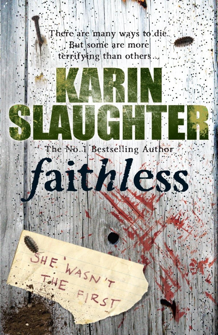 Karin Slaughter Will Trent and Grant County 9 Books Collection Set, paperback — back cover blurbs of the Karin Slaughter paperback set