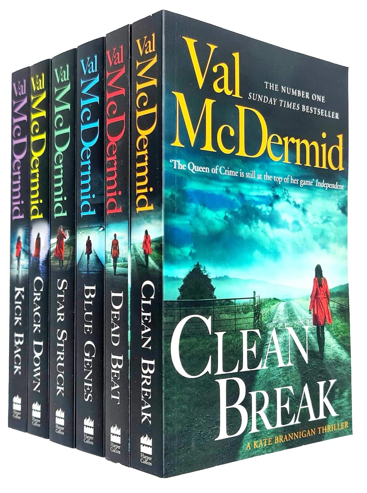 Kate Brannigan Series by Val McDermid 6 books collection set paperback - full set cover image