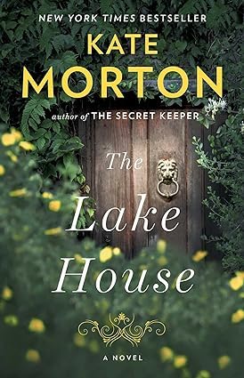 Close-up of the three Kate Morton paperback novel covers side by side showing title designs and author name