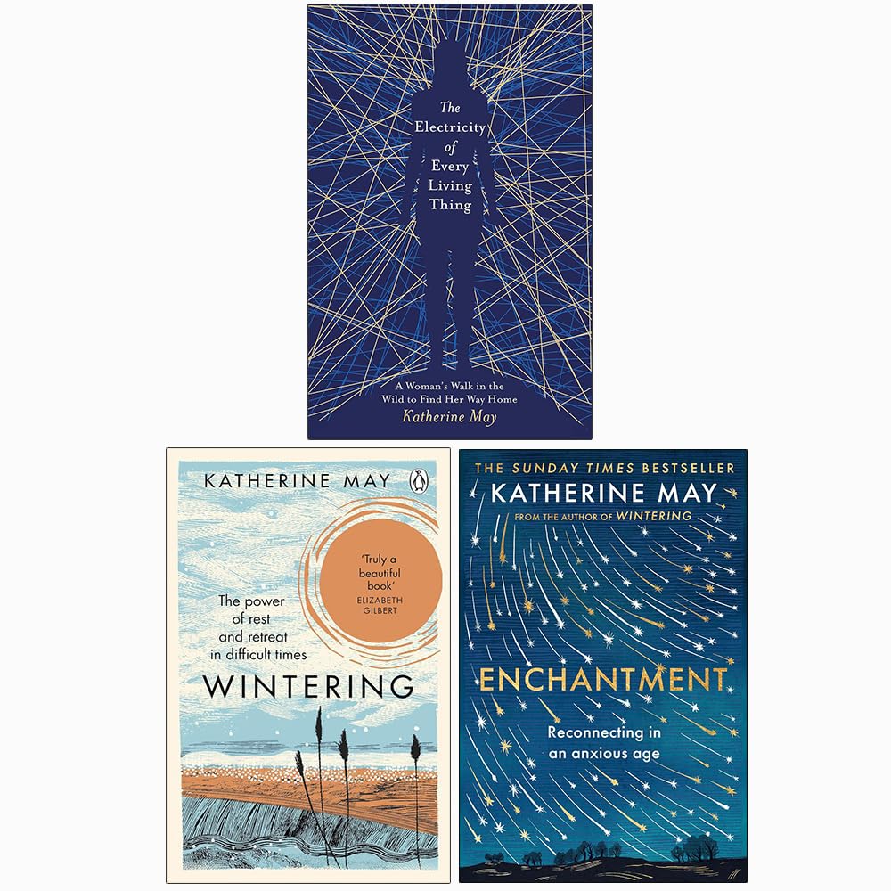 Katherine May 3 Books Collection Set paperback front cover, featuring Wintering