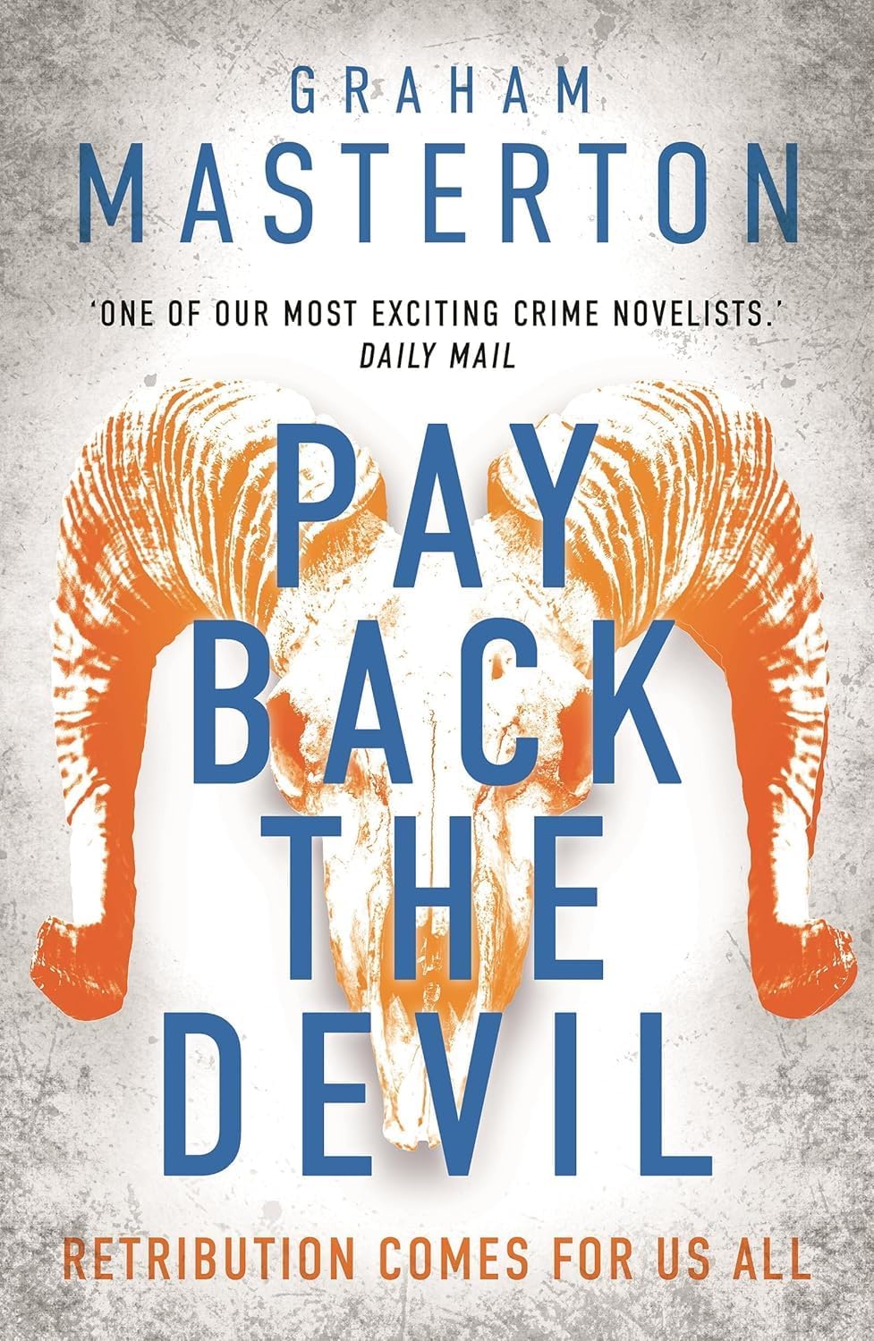 The Last Drop of Blood paperback cover from the Katie Maguire crime series by Graham Masterton