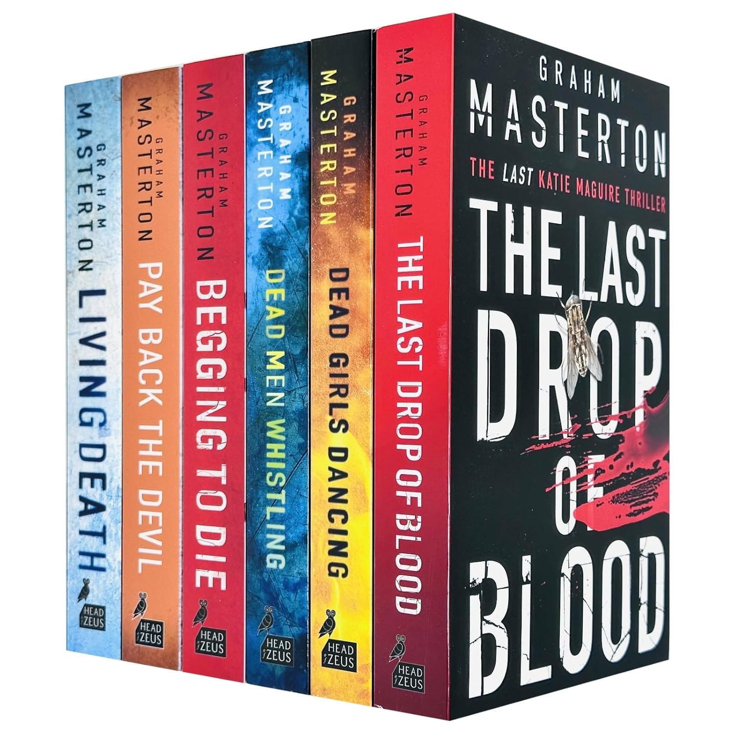 Katie Maguire 6 Books Collection Set by Graham Masterton - front cover of the paperback bundle