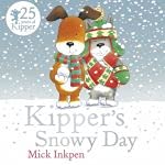 Inside page spread of a Kipper paperback picture book showing illustrated storytelling