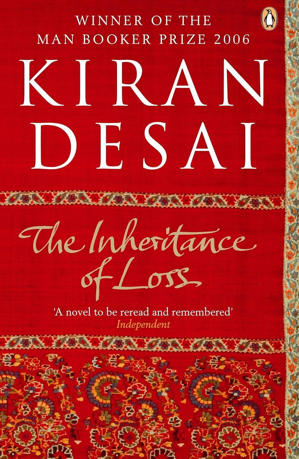 All three Kiran Desai paperback novels fanned out showing spines and covers of the full collection set