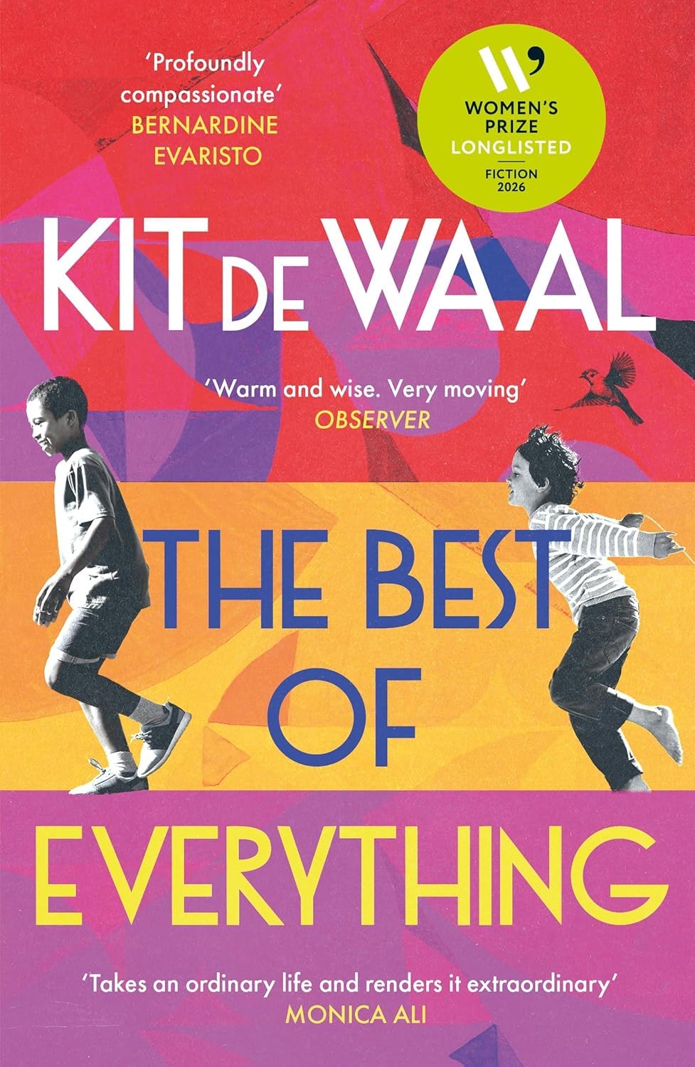 Back cover of the Kit de Waal paperback set showing book descriptions for My Name Is Leon and companion titles