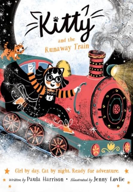 Kitty Series by Paula Harrison paperback set - back covers with series description, ages 5-7 chapter books