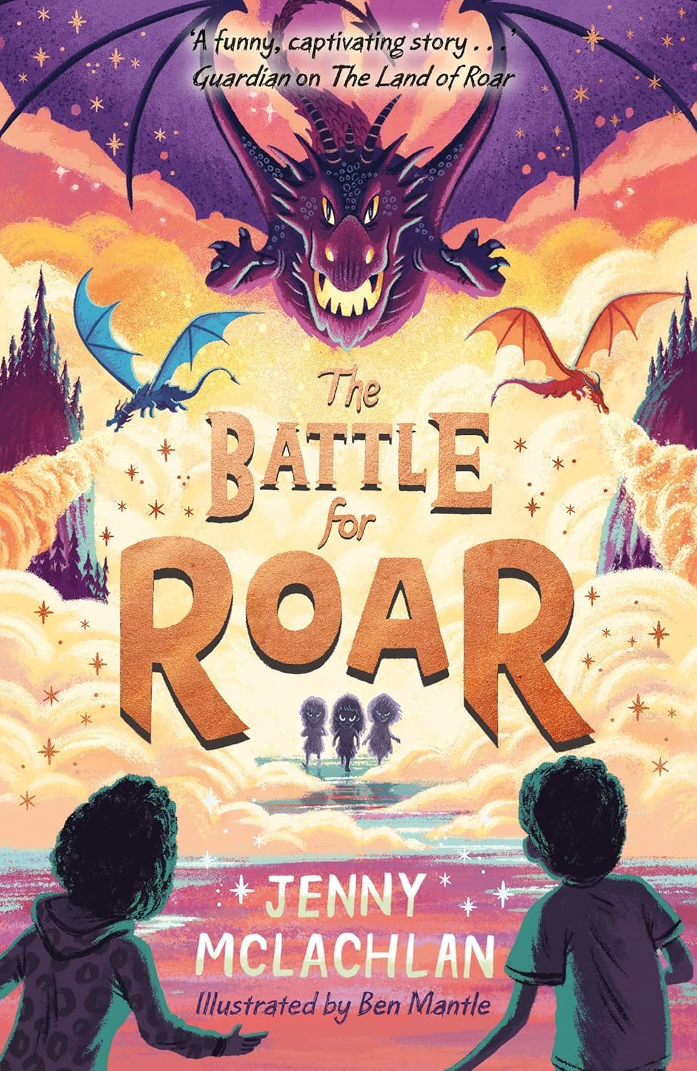 The Battle for Roar paperback front cover, book 3 in the Land of Roar series by Jenny McLachlan