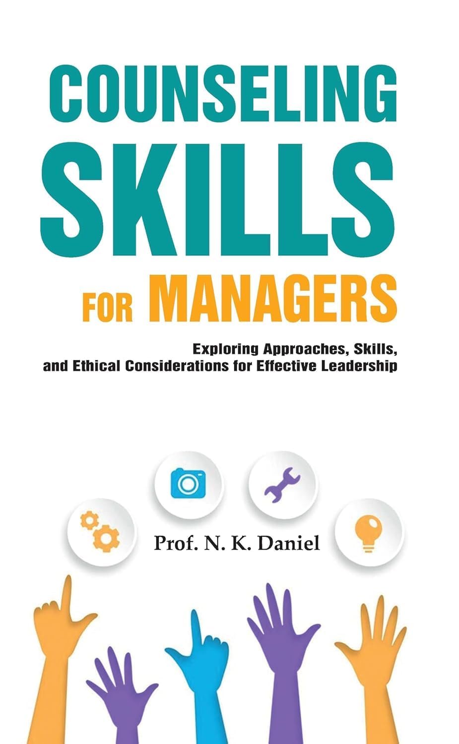 Close-up of the Leadership 3 book paperback set showing the back covers and spines of Dare to Lead, Leaders Eat Last, and Counseling Skills for Managers