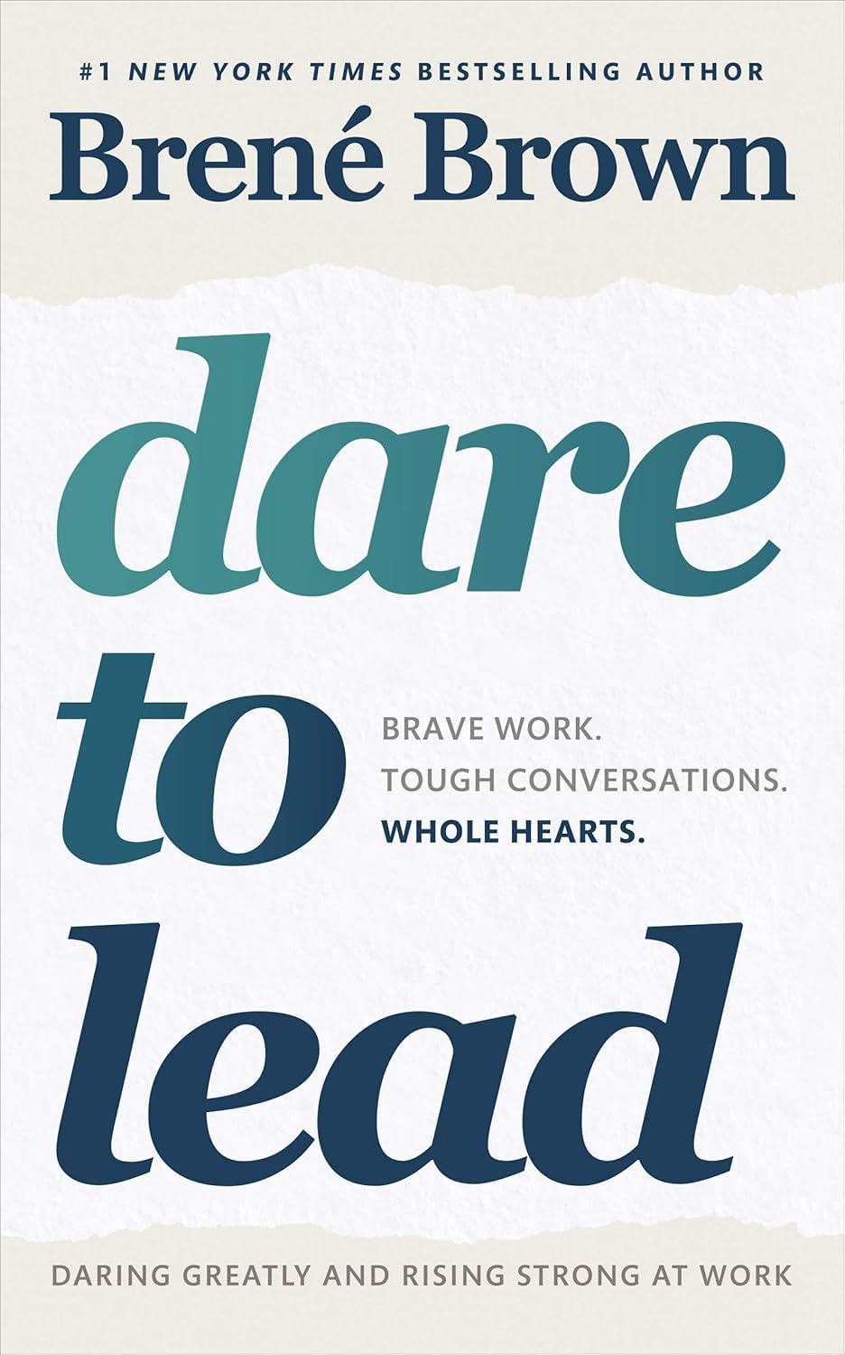 Dare to Lead by Brené Brown paperback front cover, part of the Leadership Trio Collection non-fiction book set