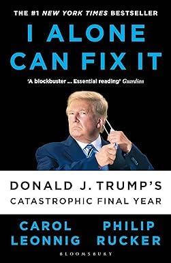 Both paperback books from the Leonnig and Rucker Trump White House non-fiction set shown side by side