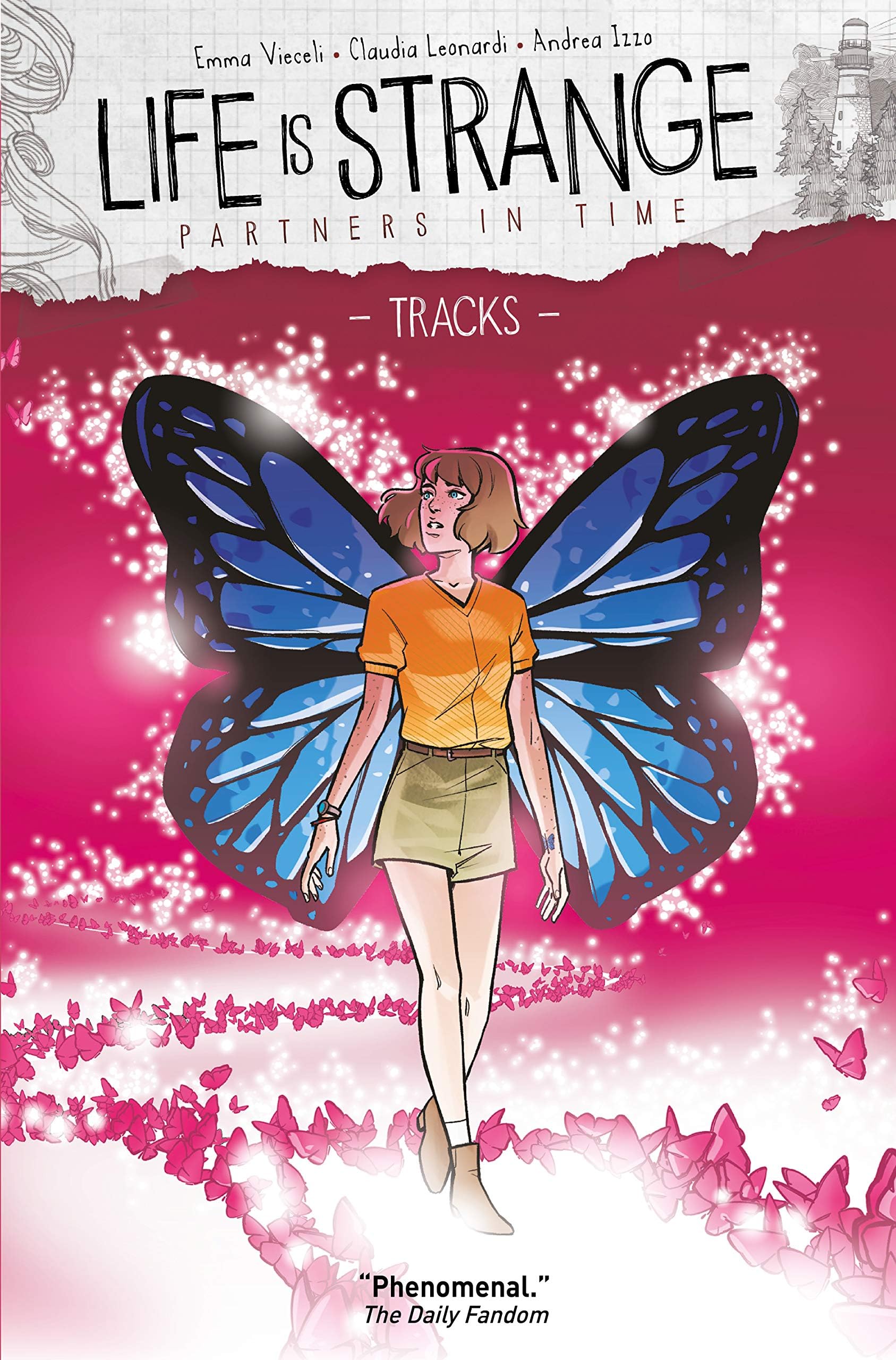 Life Is Strange paperback volume back cover with synopsis and series details