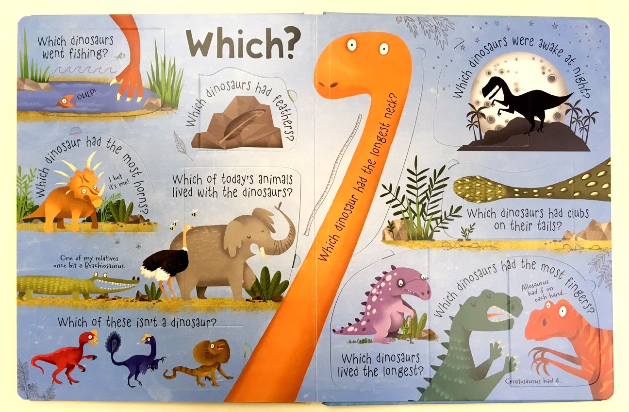 Close-up of the Lift-the-Flap Questions and Answers About Food hardback cover