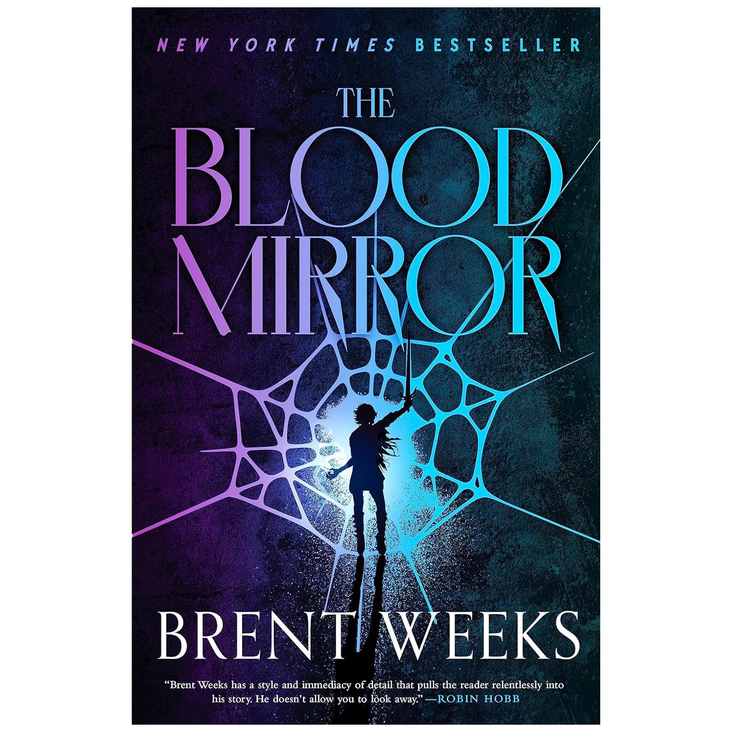 The Black Prism and The Blinding Knife paperback covers from the Brent Weeks Lightbringer collection