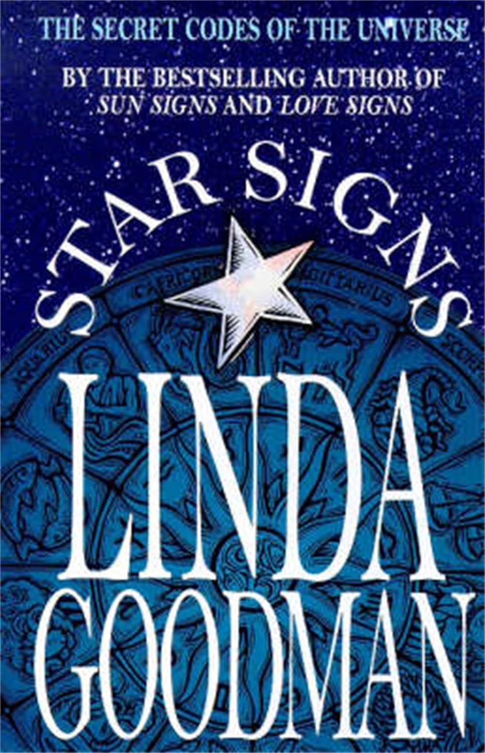 Back cover synopsis of Linda Goodman's Star Signs paperback with astrology description