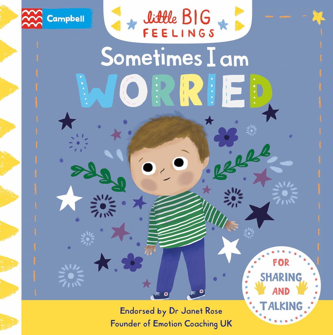 Little Big Feelings 8 board books fanned out, showing individual titles like I Like to Be Kind and When I Am Sad