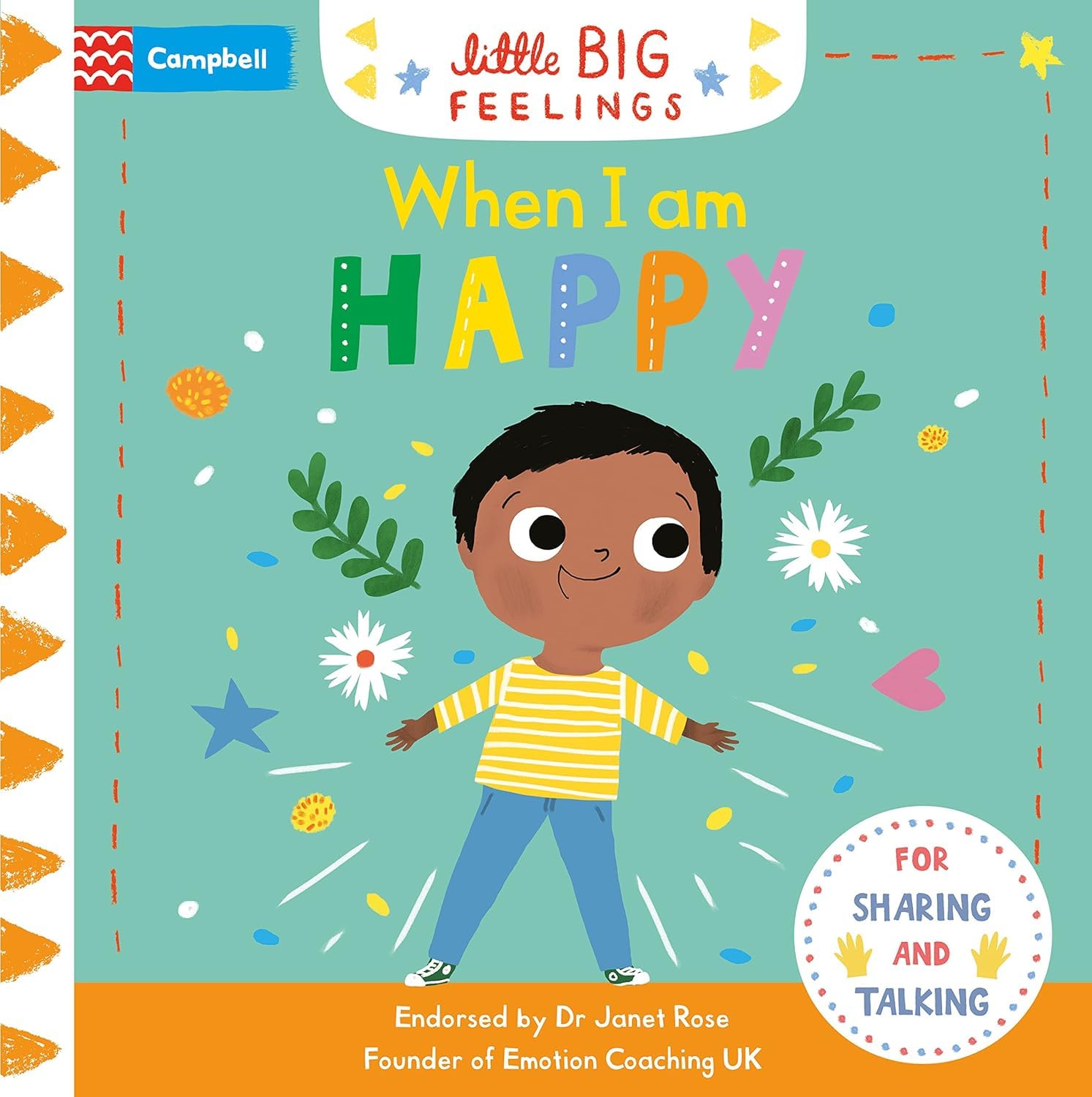 Close-up of Little Big Feelings board book covers featuring Marie Paruit's illustrations of toddler emotions