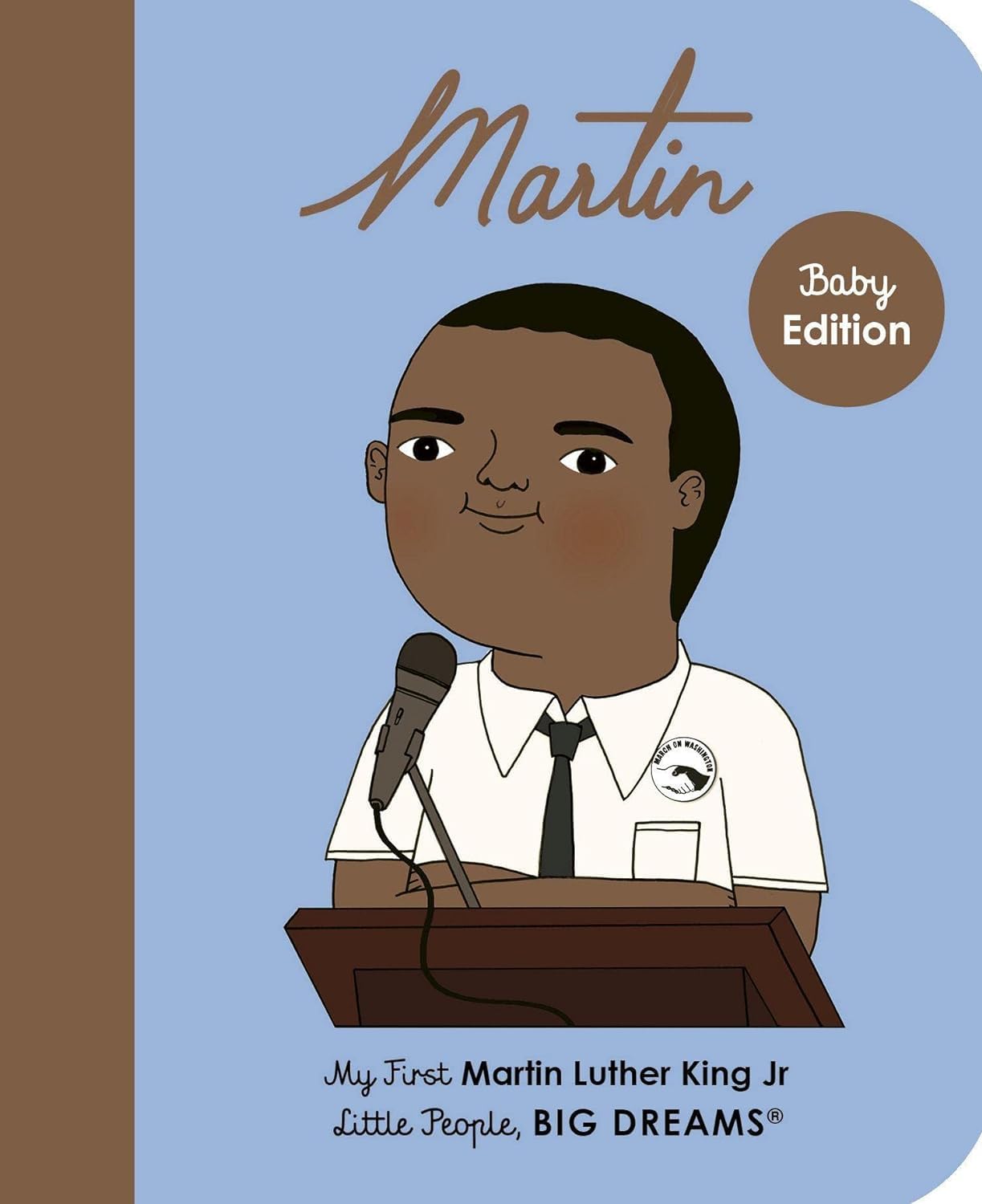 Mahatma Gandhi Little People, Big Dreams board book cover from the 5-book collection set