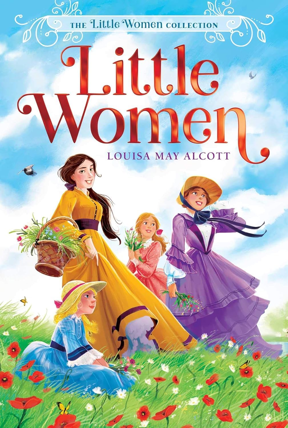 Little Women paperback book cover close-up from the 5-book collection set
