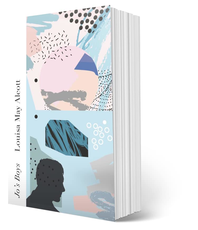 Close-up of the colorful cover artwork on the Little Women 4 Books Collection paperback set