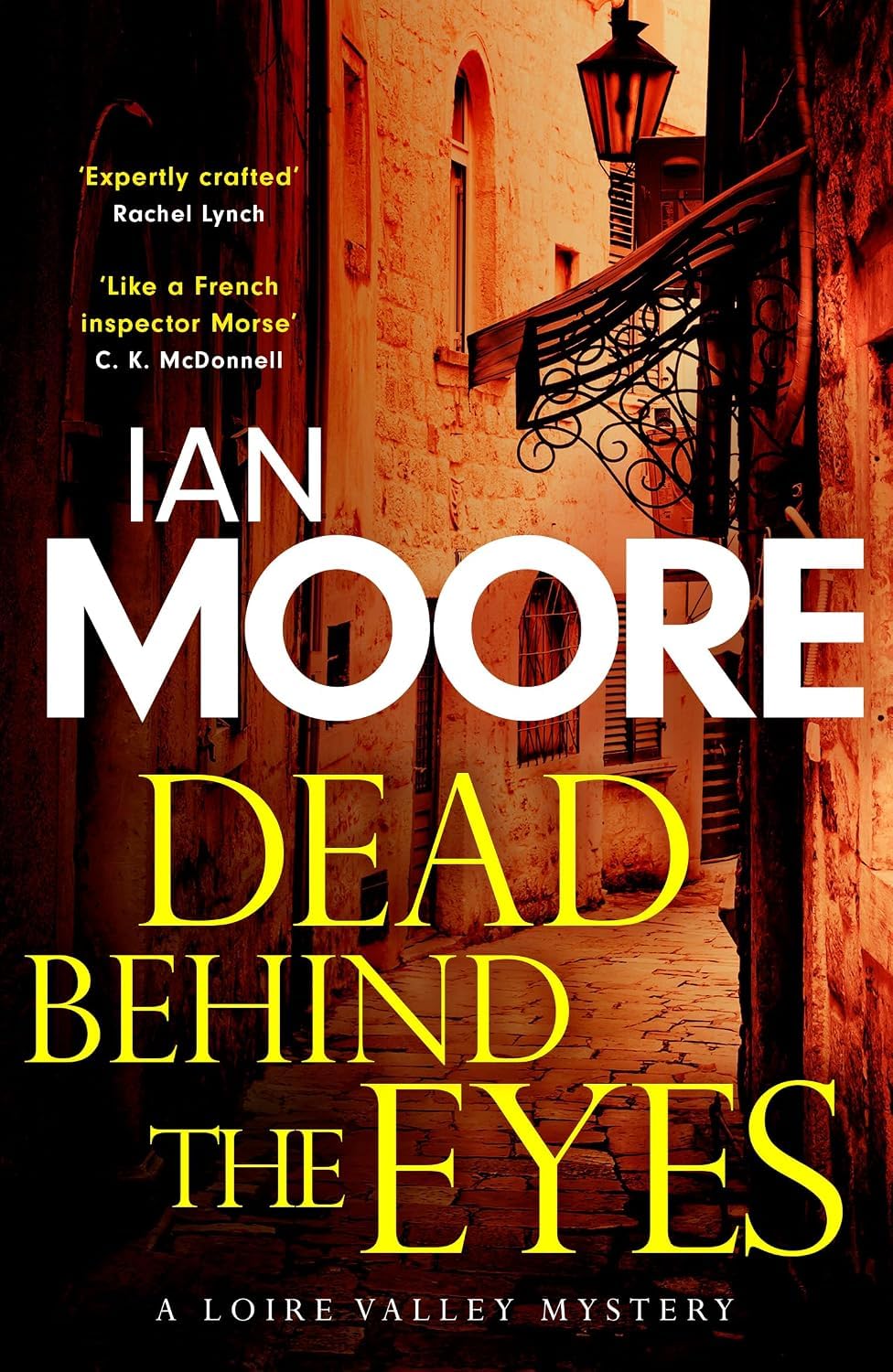 Full Loire Valley Mystery 3-book set by Ian Moore fanned out showing all paperback covers